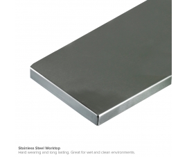 Stainless Steel Worktop Option