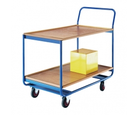 Trolley with 2 Plywood Shelves