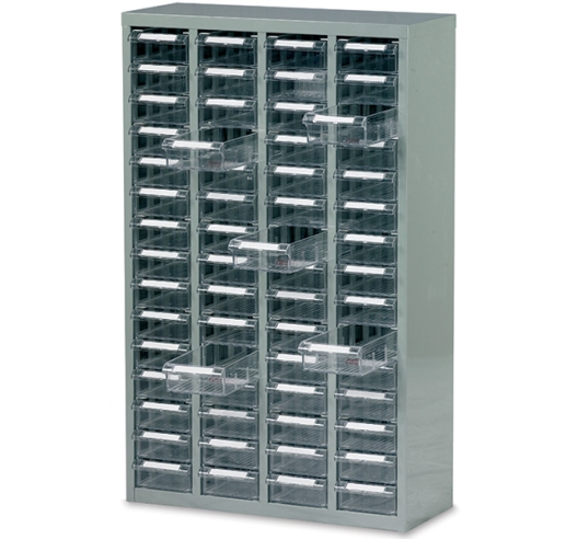 Ref: B052007 Small Parts Box Cabinet 60 Drawer Unit