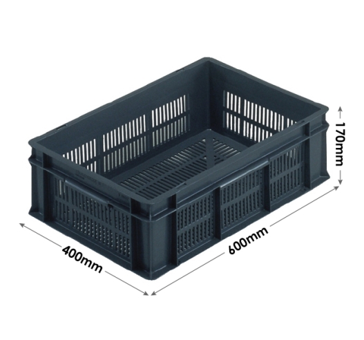 06032* Euro Stacking Ventilated Container 32 litres