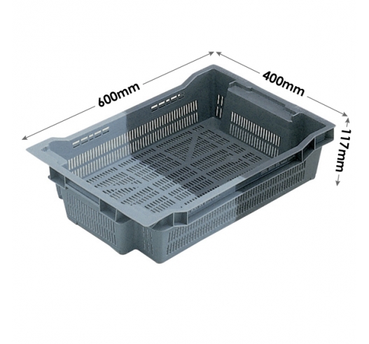 Euro Stacking and Nesting Ventilated Container 18 Litres