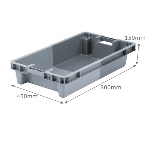 Non Euro 180 Degrees Stacking & Nesting Containers 30 Litre