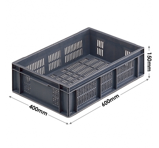 20029 Euro Stacking Ventilated Container 28 Litres