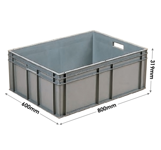 21135 Container - 125 Litres with Hand Holes