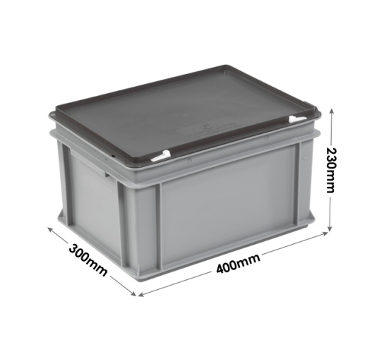 3-204-0-CASE Grey Range Euro Container Case - 20 Litres