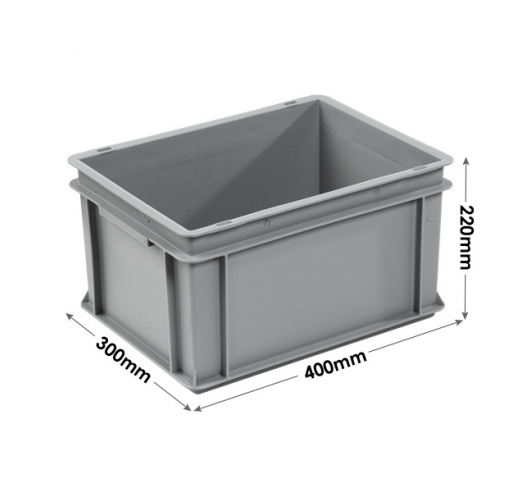 3-204-0 Grey Range Euro Container - 20 Litres