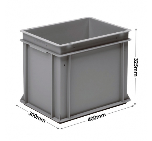 3-205-0 Grey Range Euro Container - 30 litres