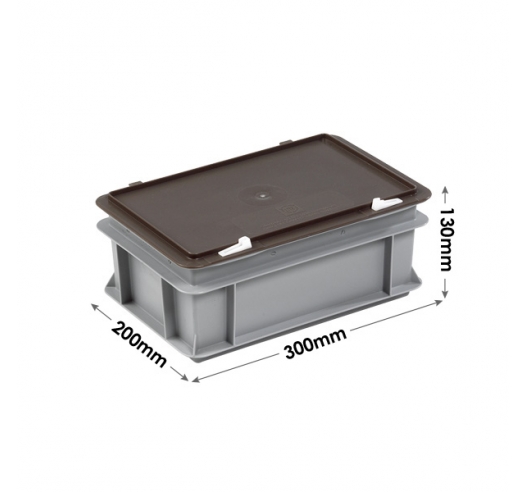 3-206-0-CASE Grey Range Euro Container Case - 5 Litres