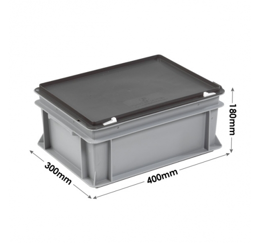 3-207-0-CASE Grey Range Euro Container Case - 15 Litres