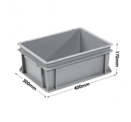 3-207-0 Grey Range Euro Container - 15 Litres