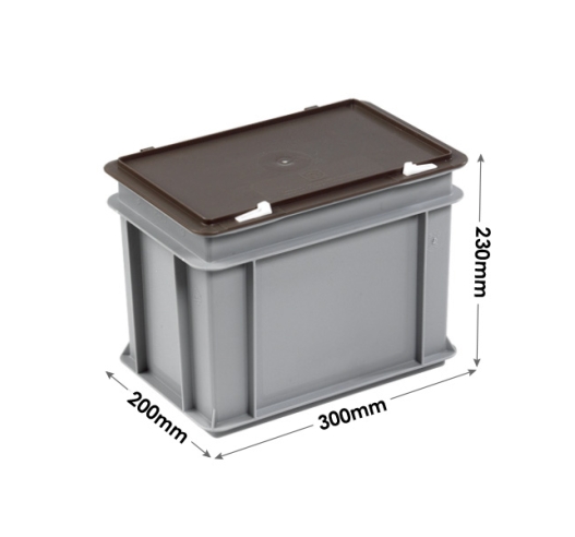 3-210-0-CASE Grey Range Euro Container Case - 9 Litres