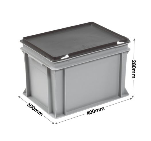 3-212-0-CASE Grey Range Euro Container Case - 24 Litres