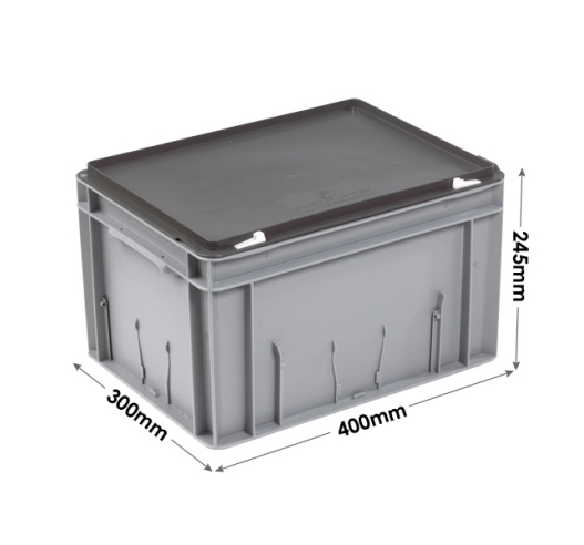 44-4324-0-CASE Grey Range Euro Container Case - 20 Litres