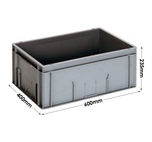 44-6424 Grey Range Euro Container 45 Litres