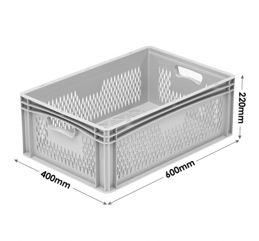 Euro Container with Circulation Holes