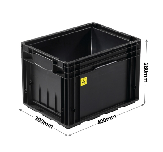 Electro Conductive Containers - 22 Litres with Interlocking Base