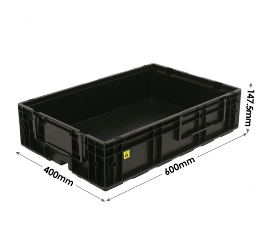 Electro Conductive Containers - 22 Litres with Interlocking Base