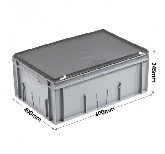 44-6424-0-CASE Grey Range Euro Container Case - 45 Litres