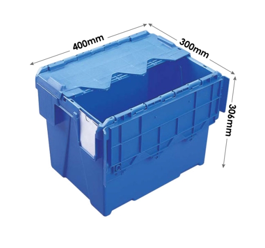 AT433104 Attached Lid Container - Kaiman Range 25 Litre