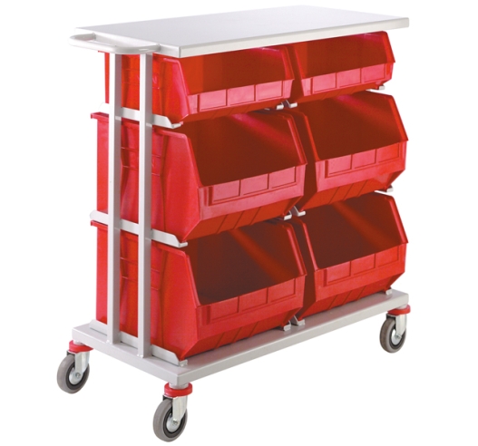 6 Container Distribution Trolley