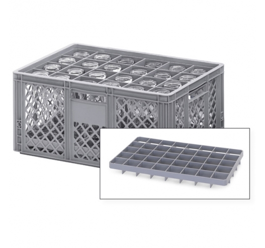 Euro Container Dividers - Base seated for 600mm x 400mm Containers