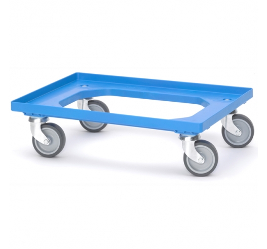 Euro Dolly for Containers and Crates - Blue