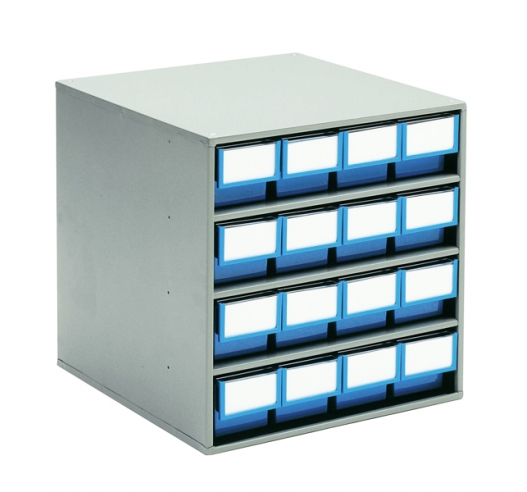 Storage Bin Cabinet - 400 Series - 16 Bins