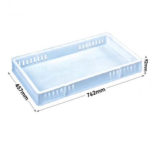 Confectionery Tray 22 Litre Vented-Sides