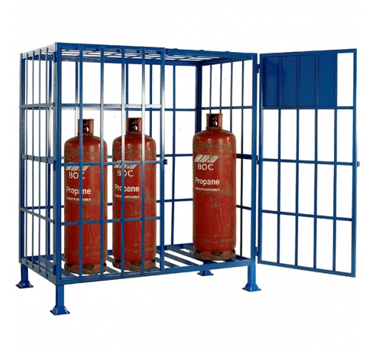 Static Cylinder Storage Cage