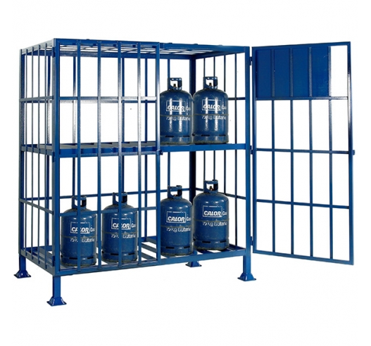 Static Cylinder Storage Cage