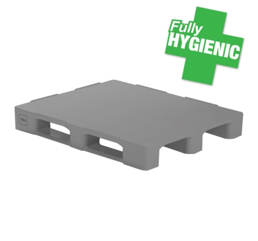 Hygienic Pallet with 3 Runners