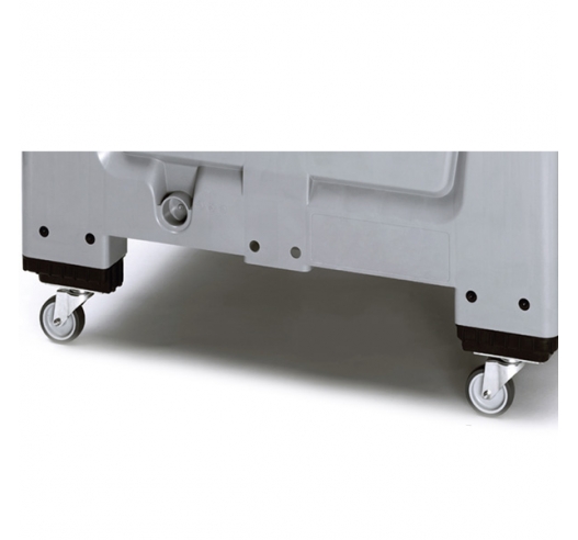 Castors for economy range pallet box