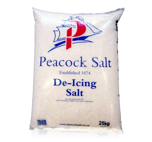 25 kg Bag of White De-Icing Salt