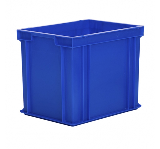 Blue Stackable Storage Boxes