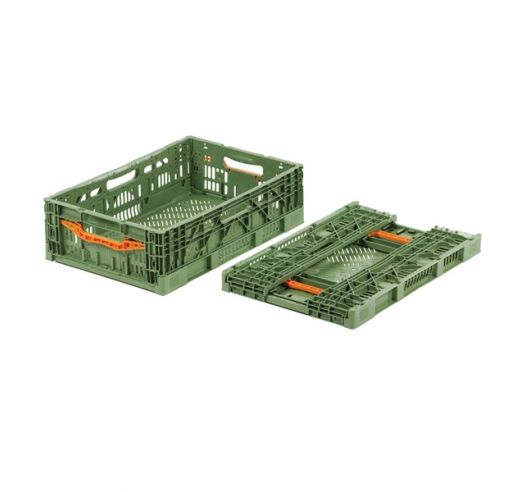 Foldable Ventilated Euro Containers (600 x 400 x 175mm) 34 Litres