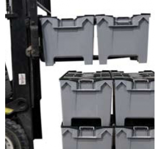 HogBox Can Be Used On A Fork Lift Due To Its Convenient Pallet Feet