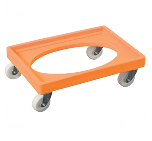 Orange Euro Container Dolly