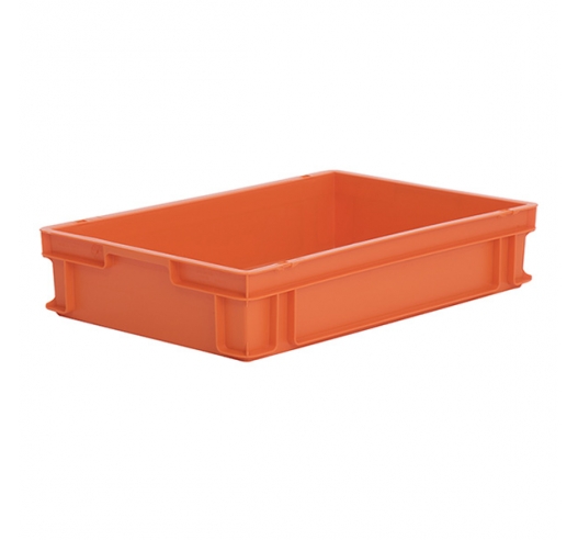 Strong Plastic Trays (Large) In Orange