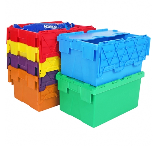 Coloured Storage And Moves Crates