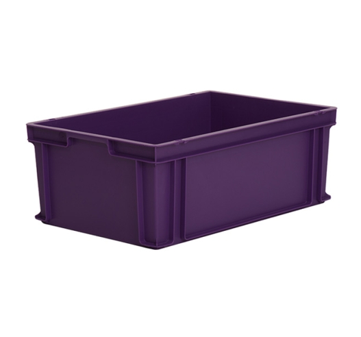 Purple Euro Stacking Container Box