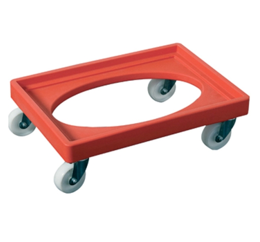 Red Euro Container Dolly