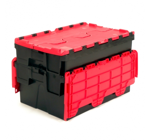 Stackable and Nestable Plastic Crates