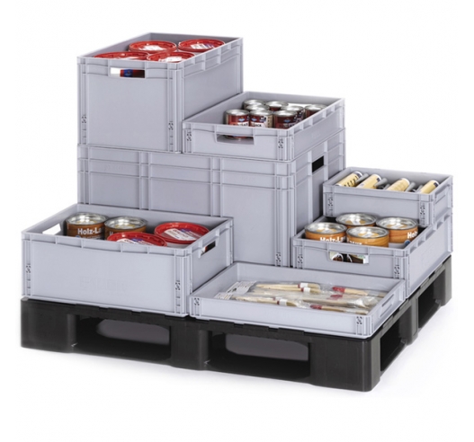 Plastic Stacking Containers - Euro