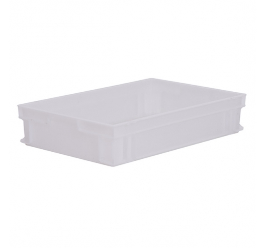 Solid White Plastic Euro Trays