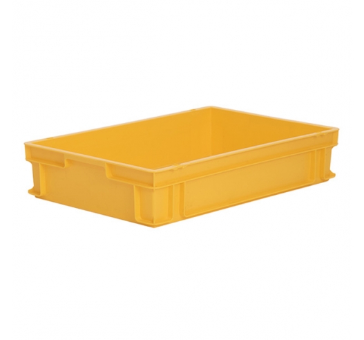 Large Yellow Plastic Trays (Euro Standard) M200A