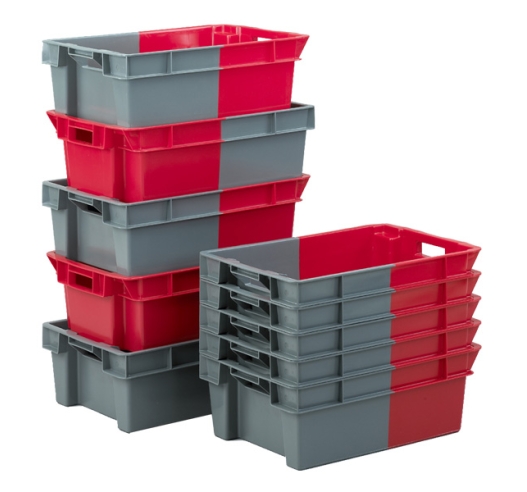 180 Degree Stacking and Nesting Container