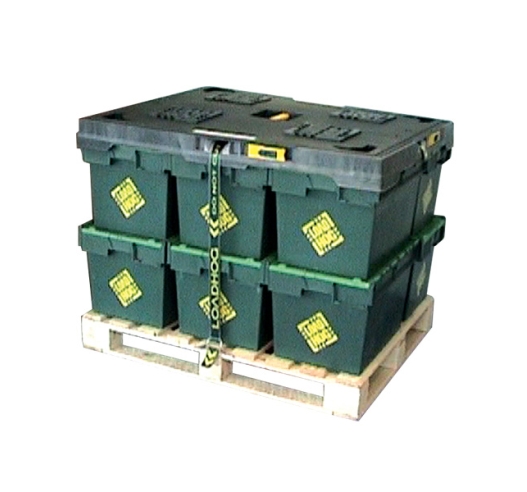 Loadhog Pallet Lid On Plastic Crates