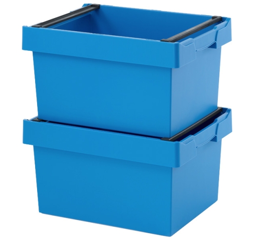 Stacking and Nesting Heavy Duty Plastic Containers