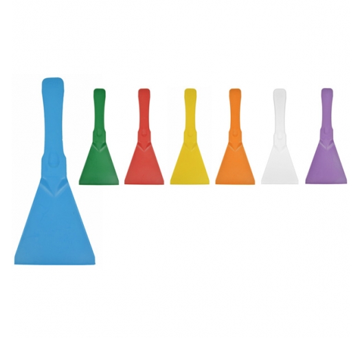 Large hand scraper in White, Yellow, Green, Blue, Red, Orange and Purple