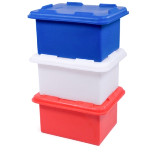 Food Grade Stacking Containers (30L) - Mixed Colours